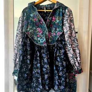 Free People My Time Shirtdress